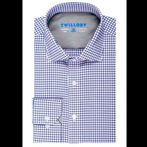 Men’s TWILLORY Window Pane Shirt👔
